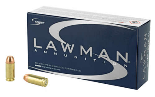 Ammunition Speer Ammunition Speer Lawman 40SW SPR LAWMAN 40SW 180GR TMJ 50/1000